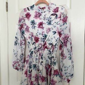Fun roomy dress floral